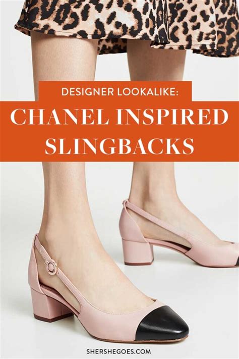 good replica chanel shoes|chanel style slingback shoes.